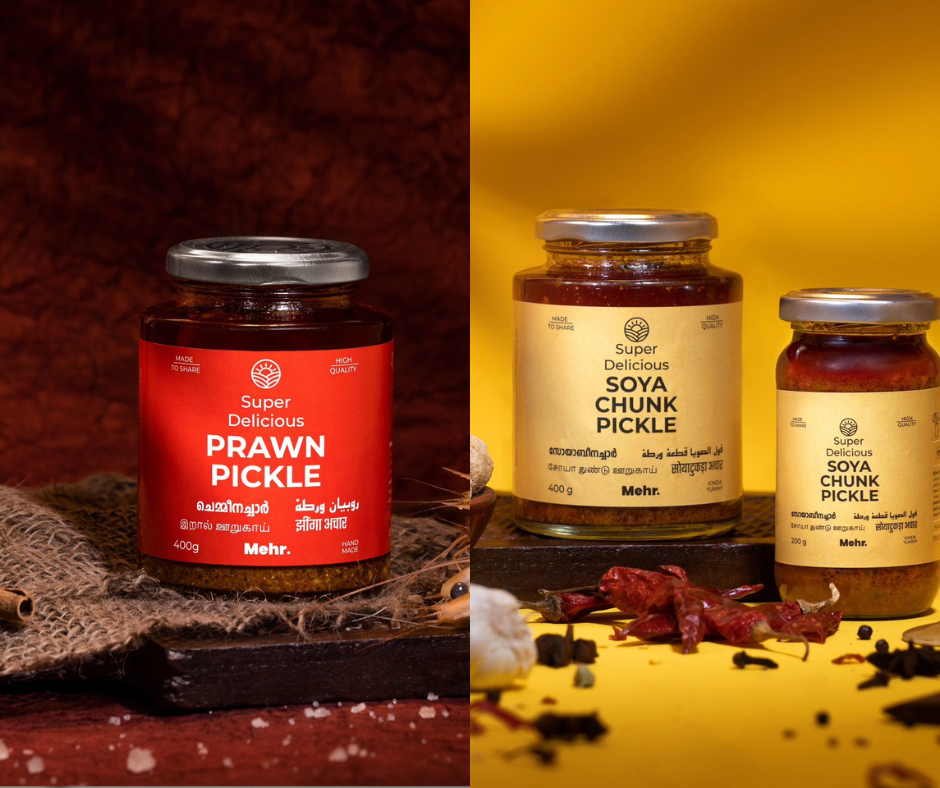 Surf and Earth Harmony! Two 225g Jars of Pickle Perfection!