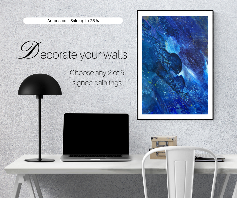 Choose any 2 out of 5 Signed Art Prints